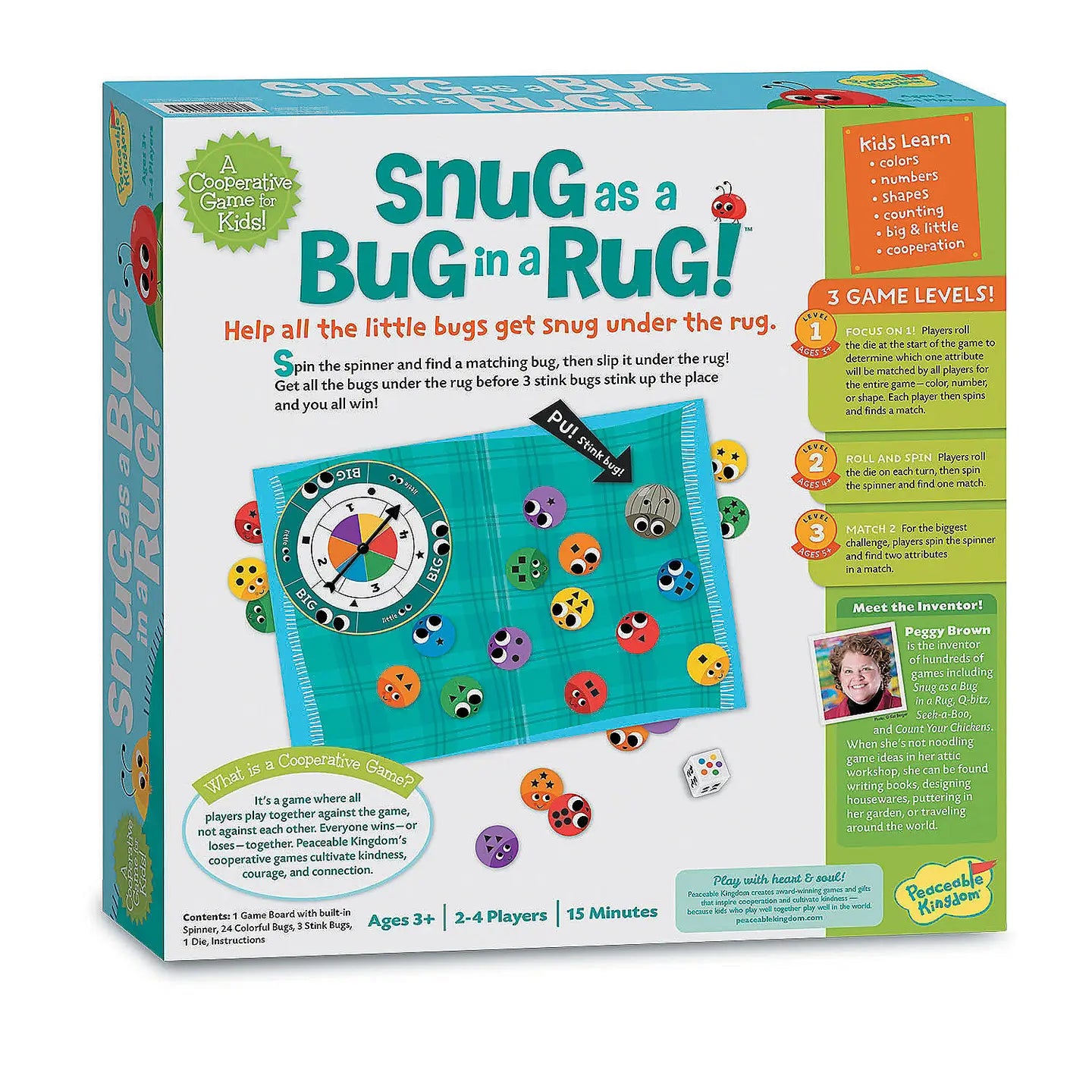 Snug As A Bug in A Rug! Board Game