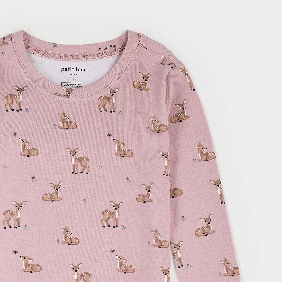 LunaKnit Fall Fawns Baby/Toddler PJ Set