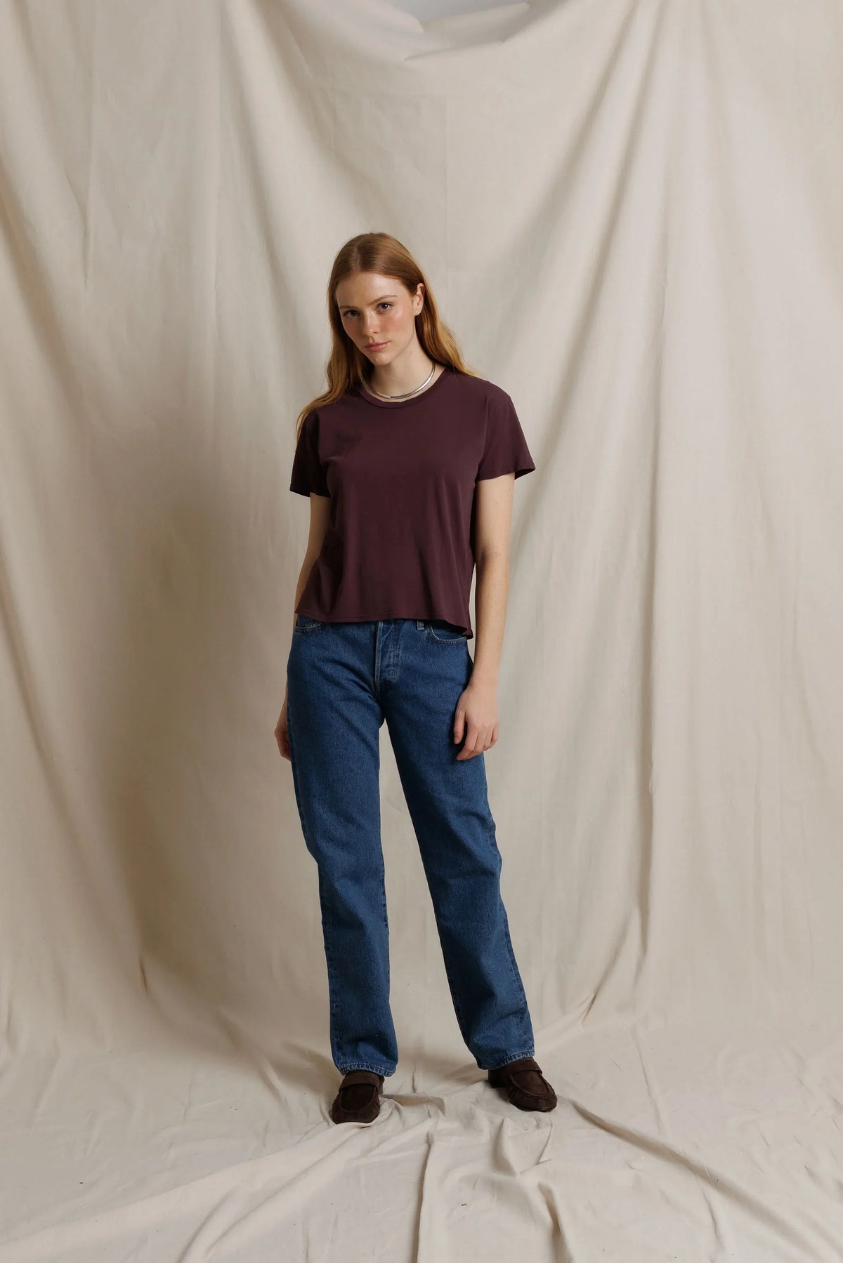 Harley Tee - Cherry Laquer