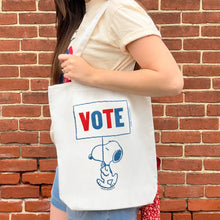 Load image into Gallery viewer, Snoopy Vote Tote Bag
