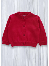Load image into Gallery viewer, Christmas Red Cardigan
