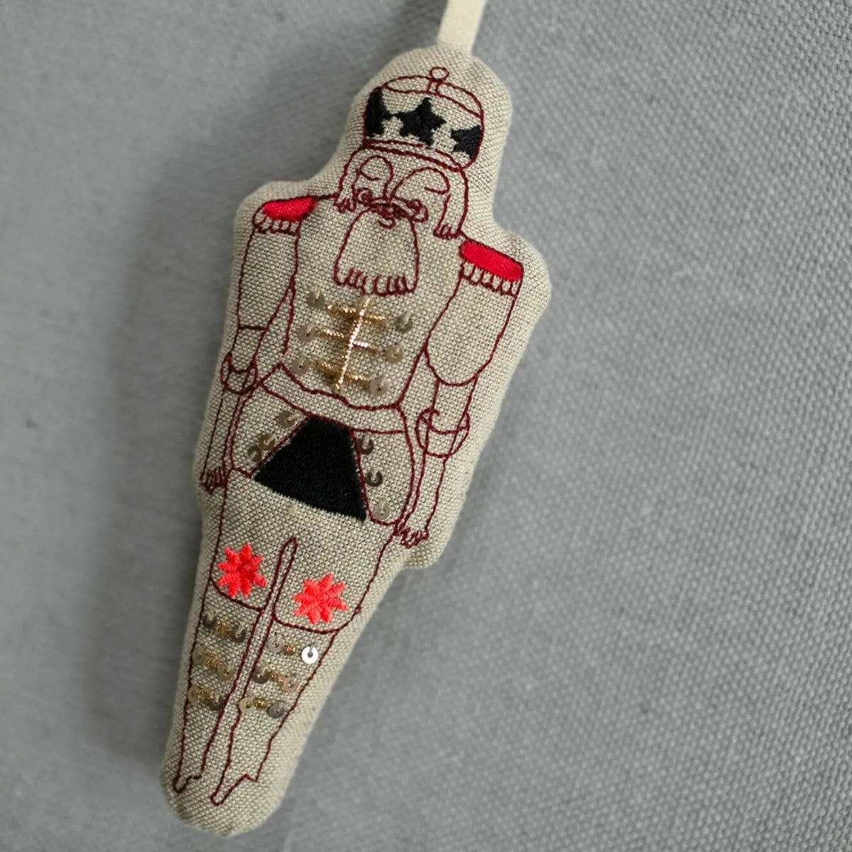 The Nutcracker, Cotton & Lavender Filled Ornament, Token