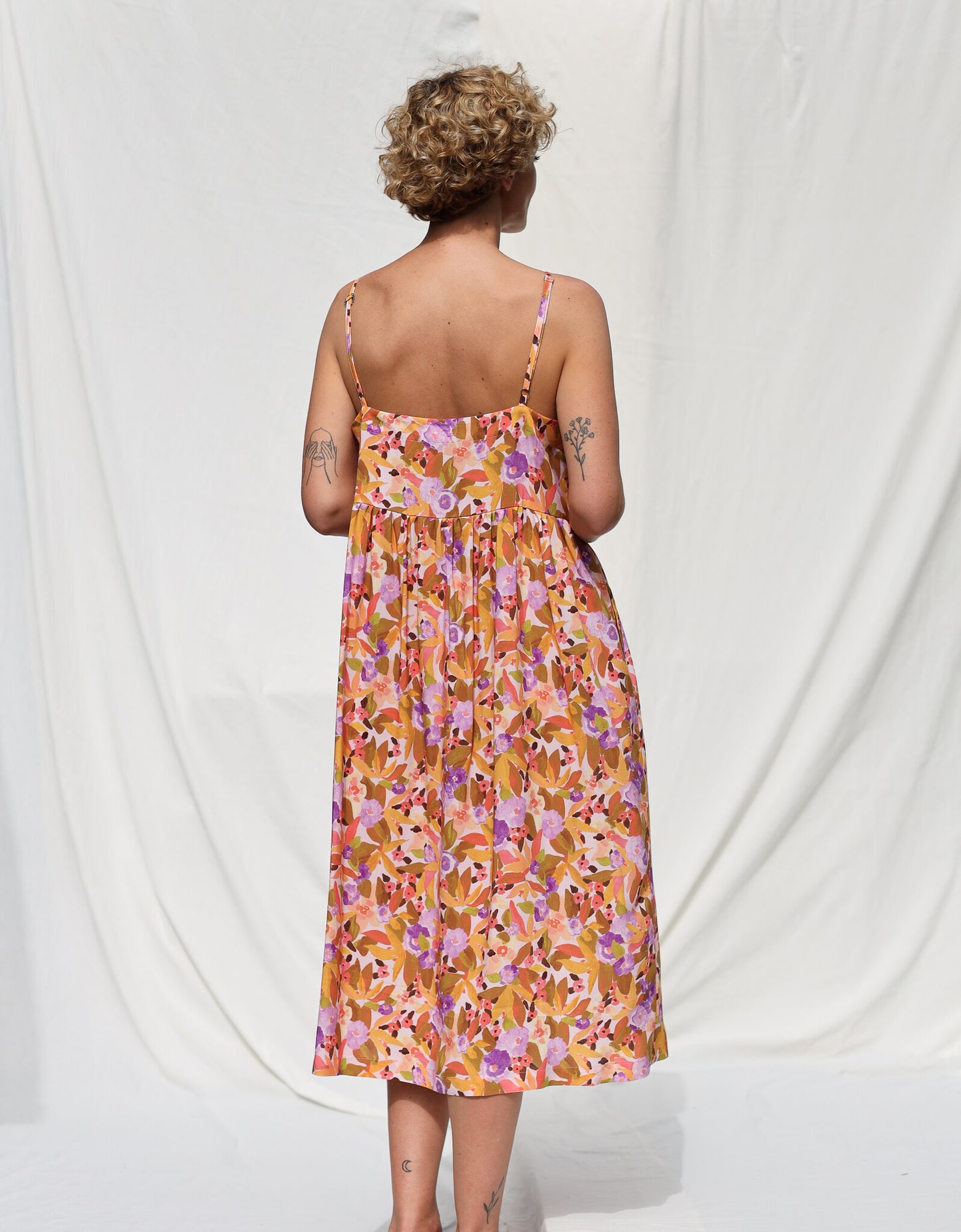 Eloise Sleeveless Floral Sundress