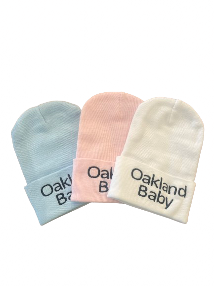 Oakland Baby Beanie (three colors)