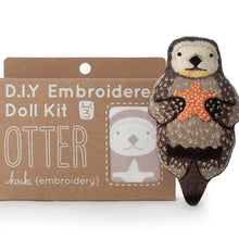 Load image into Gallery viewer, Otter - Embroidery Kit
