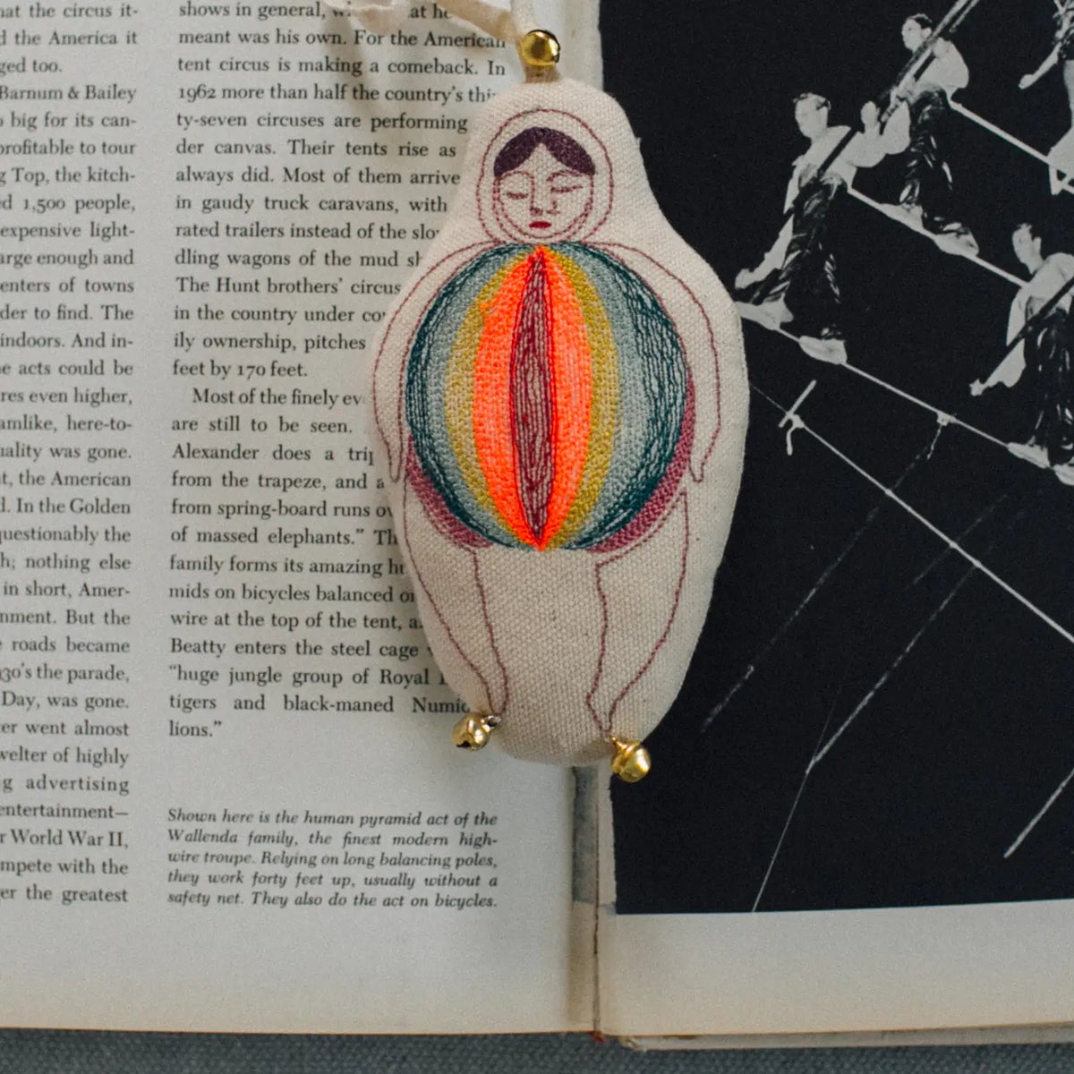 Rainbow Baby - Lavender & Cotton Ornament, Token