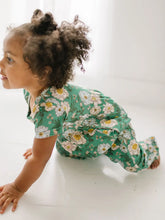 Load image into Gallery viewer, Rosie Romper - Vintage Greens
