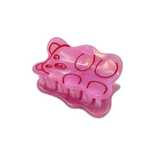 Load image into Gallery viewer, Mini Pink Gummy Bear Hair Claw Clip
