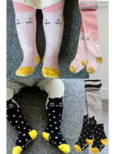Load image into Gallery viewer, Girls Tights - Chloe The Cat
