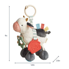 Load image into Gallery viewer, Cow Itzy Friends Link &amp; Love™ Activity Plush
