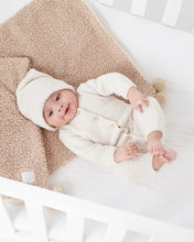 Load image into Gallery viewer, Long Sleeve Fuzzy Jumpsuit - Ecru
