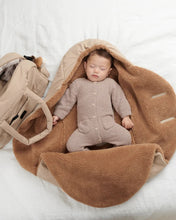 Load image into Gallery viewer, Long Sleeve Fuzzy Jumpsuit - Taupe

