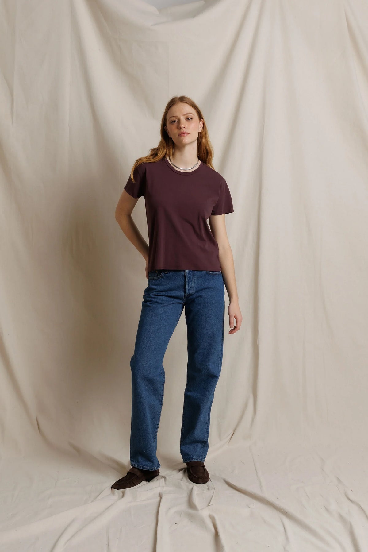 Harley Tee - Cherry Laquer