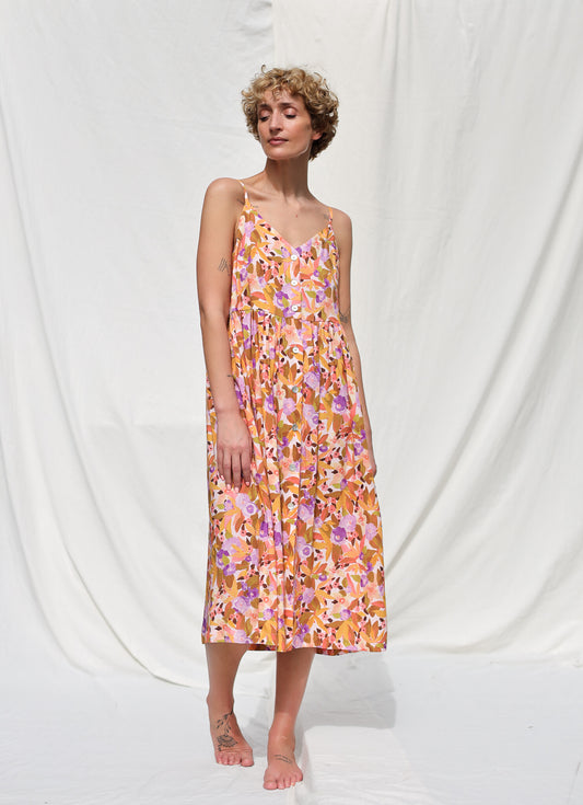 Eloise Sleeveless Floral Sundress
