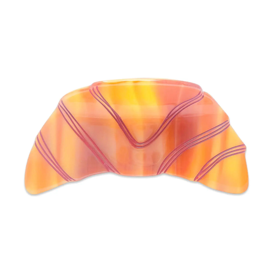 Large Croissant Hair Claw Clip
