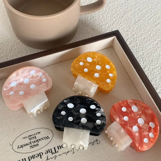 Mushroom Hair Claw - Several Colors