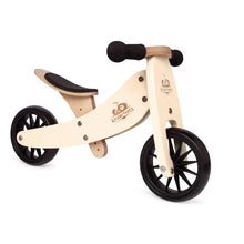 Load image into Gallery viewer, Tiny Tot 2-in-1 Wooden Balance Bike - Cream
