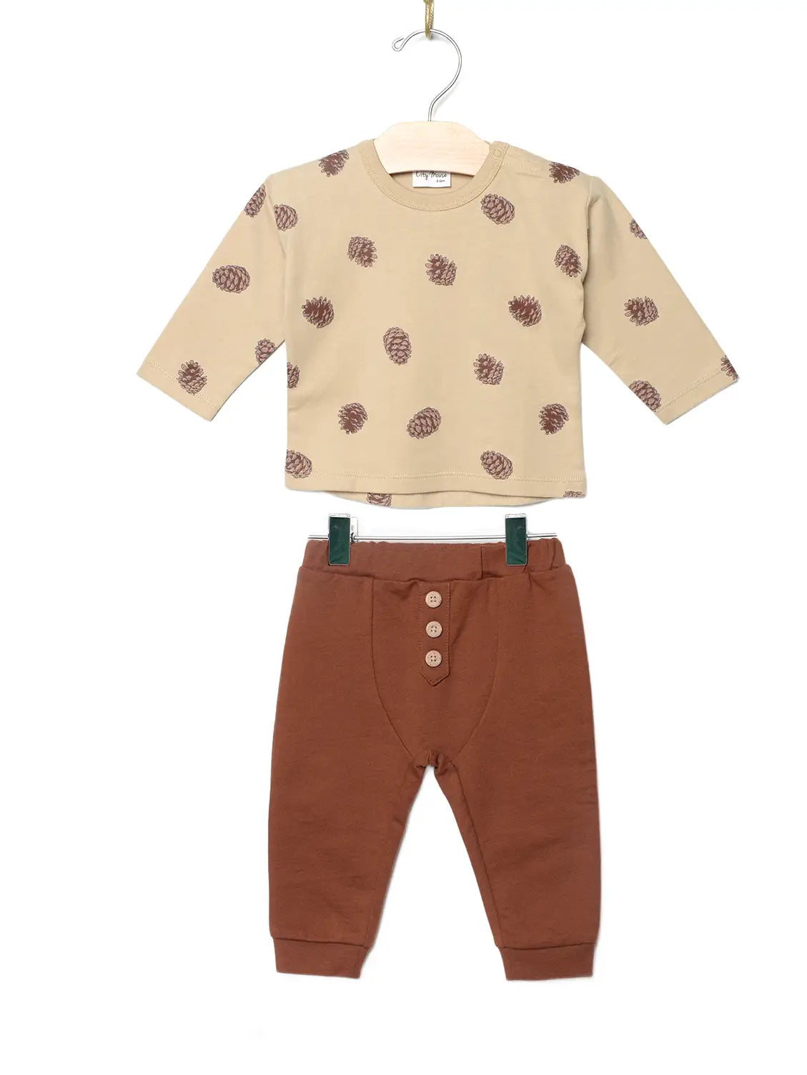 Baby Set- Pinecones