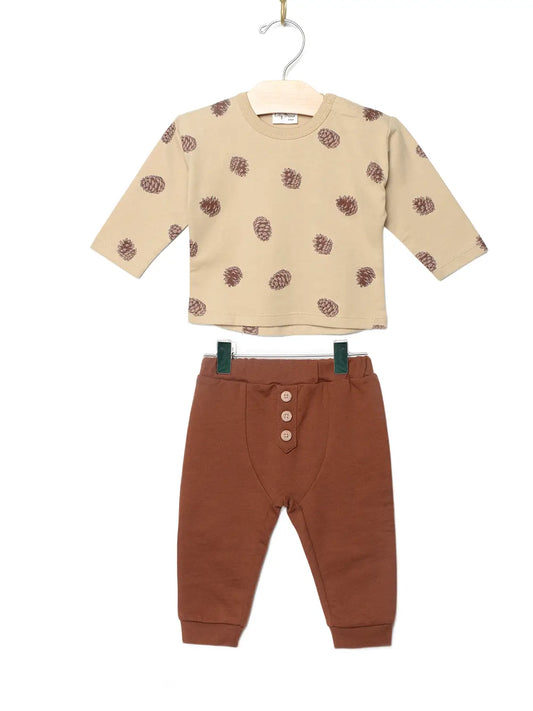 Baby Set- Pinecones