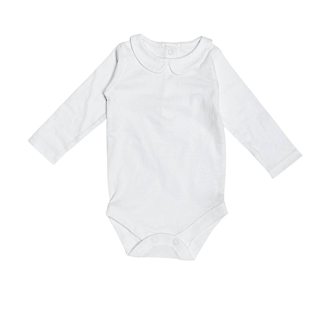 Peter Pan Long Sleeve Baby Bodysuit (Organic Cotton)