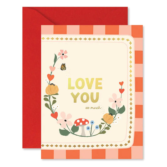 Groovy Love Greeting Card