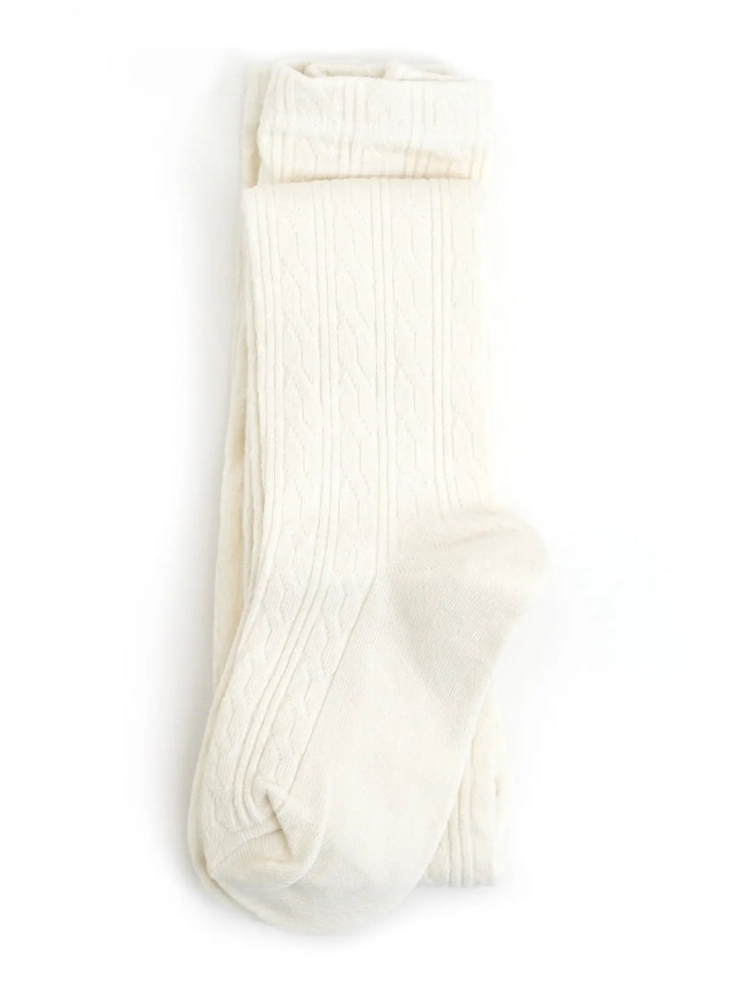 Cable Knit Tights - Ivory