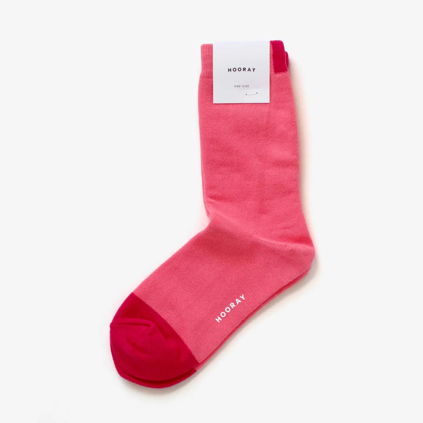 Precita Pink Crew Socks