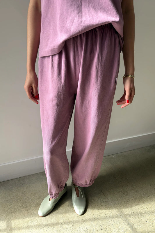 BALLOON PANTS - DUSTY LILAC