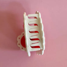 Load image into Gallery viewer, Valetines Laced Hearts Hair Claw
