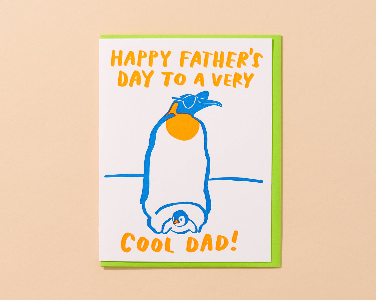 Letterpress Father's Day Card—Cool Dad