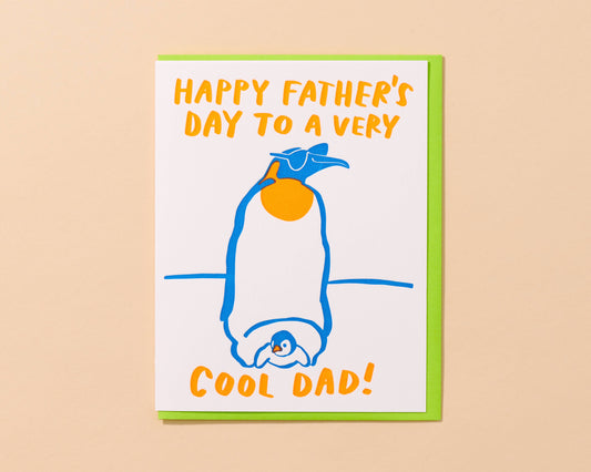 Letterpress Father's Day Card—Cool Dad