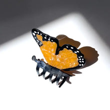 Load image into Gallery viewer, Monarch Butterfly  Hair Claw - Two Colors
