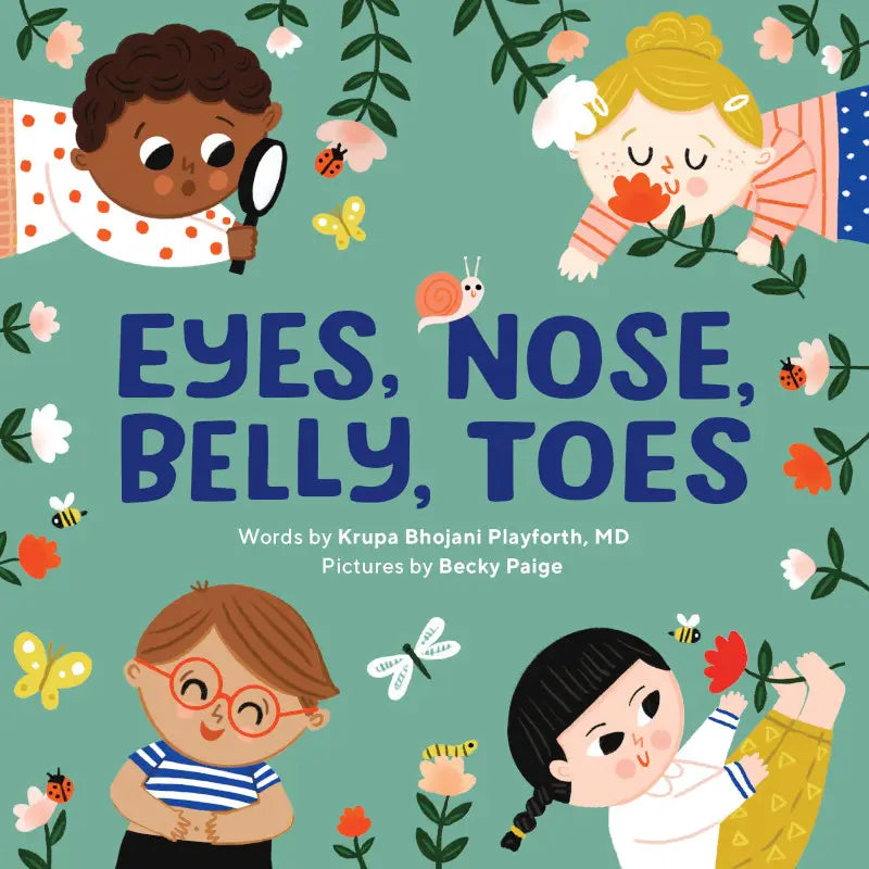 Eyes, Nose, Belly, Toes Board Book