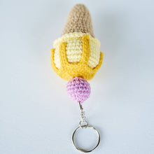 Load image into Gallery viewer, Ice Cream Keychain and Zipper Pull
