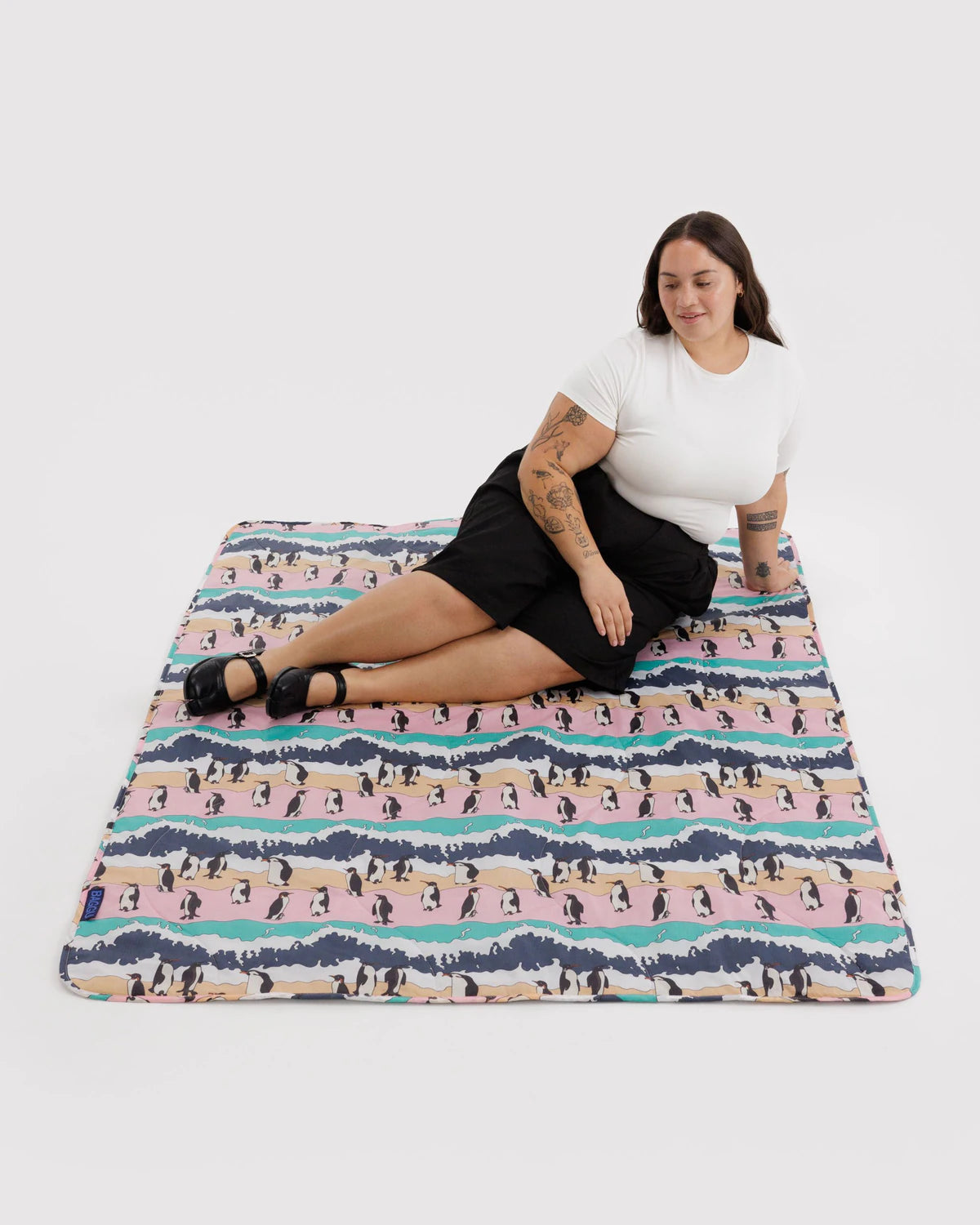Baggu Picnic Blanket - Penguin