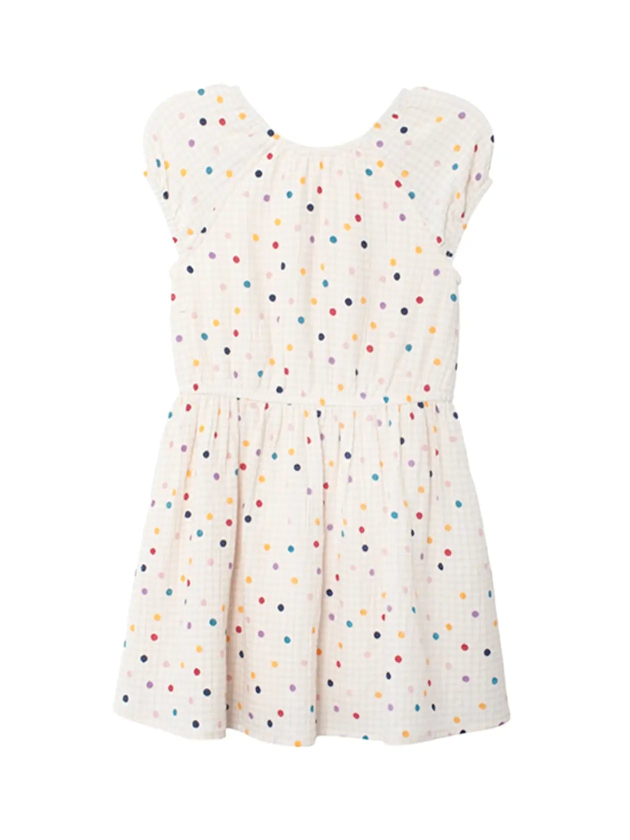 Confetti Cutie Cap Sleeve Dress