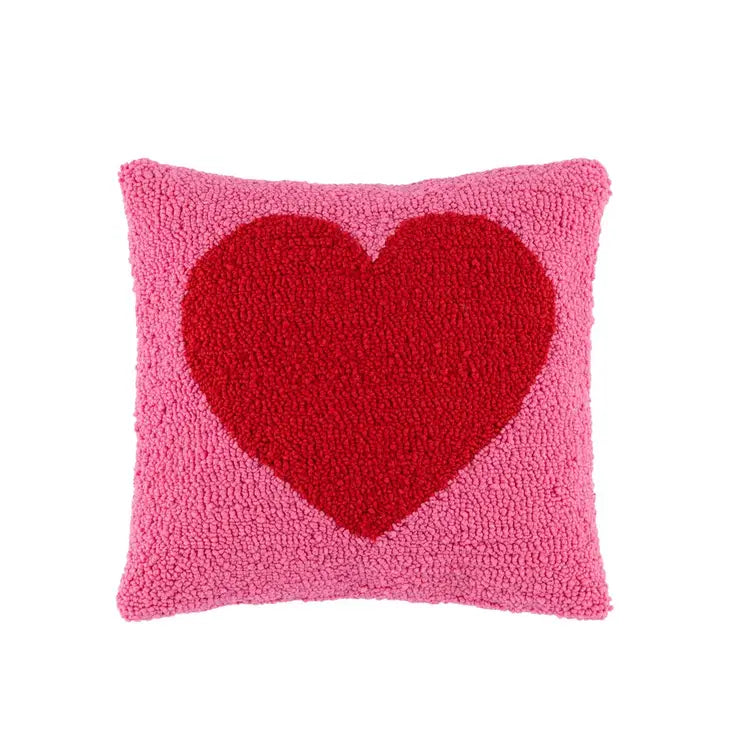 Heart Pillow, Pink