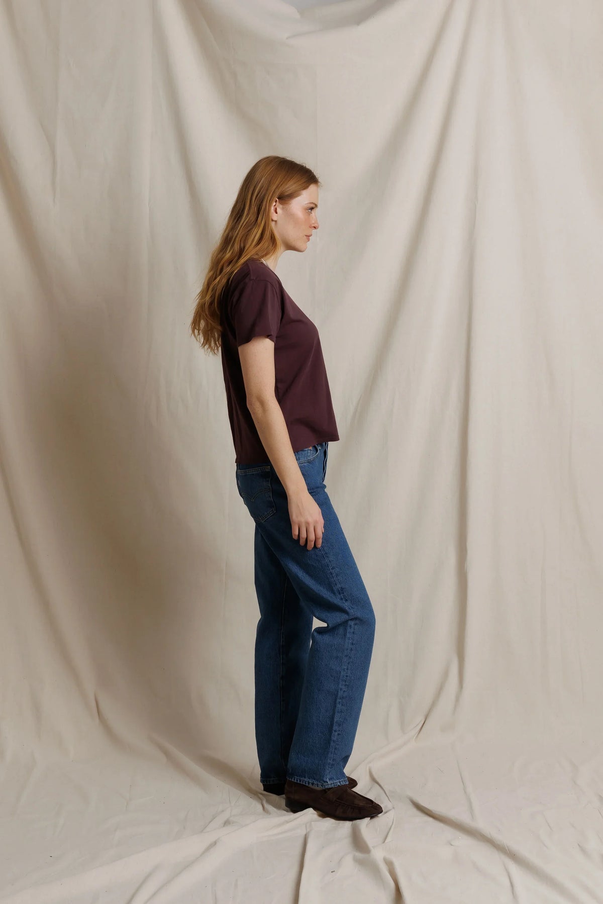 Harley Tee - Cherry Laquer