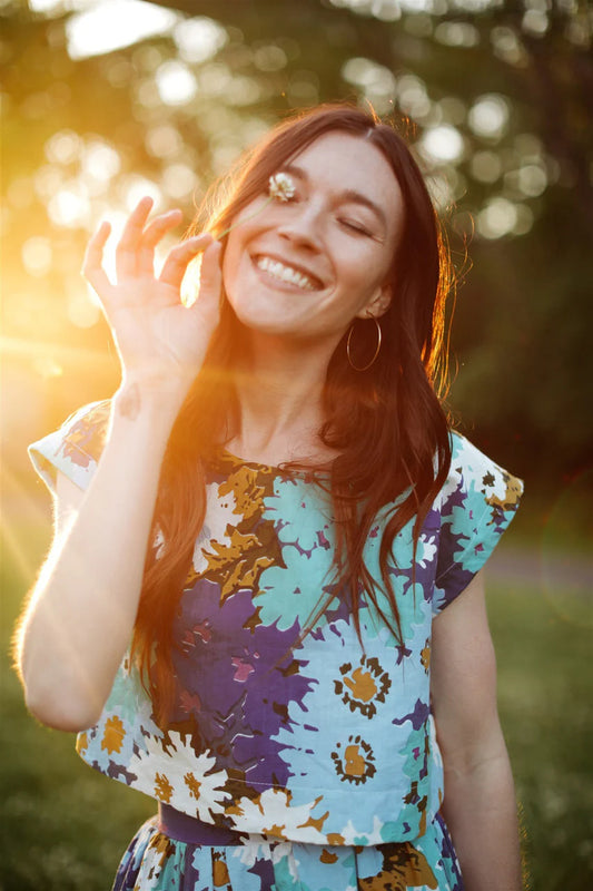 Claudia Floral Top