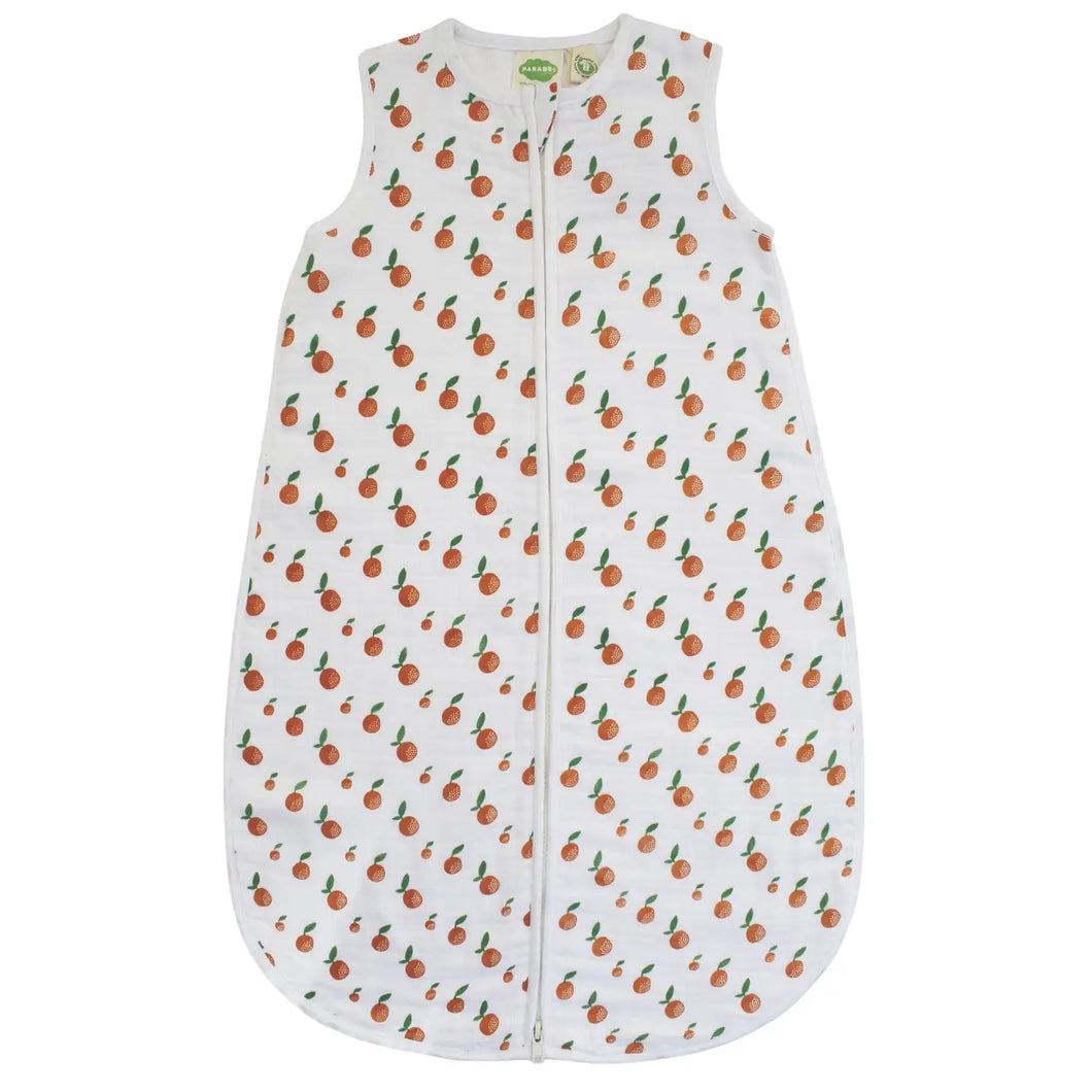 Organic Muslin Signature Print Sleep Sac - Citrus