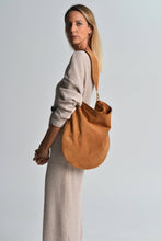 Load image into Gallery viewer, Anna soft suede bag in caramel
