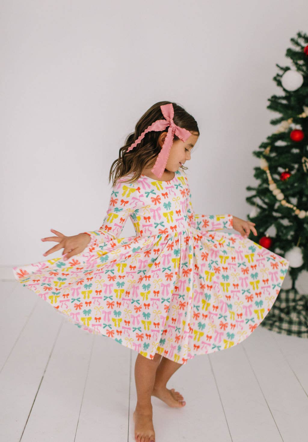 Gwendolyn Dress - Holiday Bows