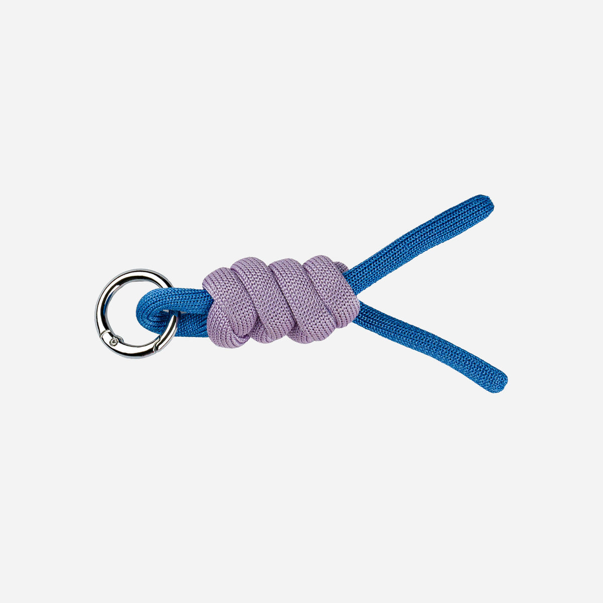 Colorblock Knot Keychain