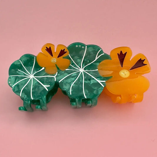 Nasturtion Garden - Hair Claw