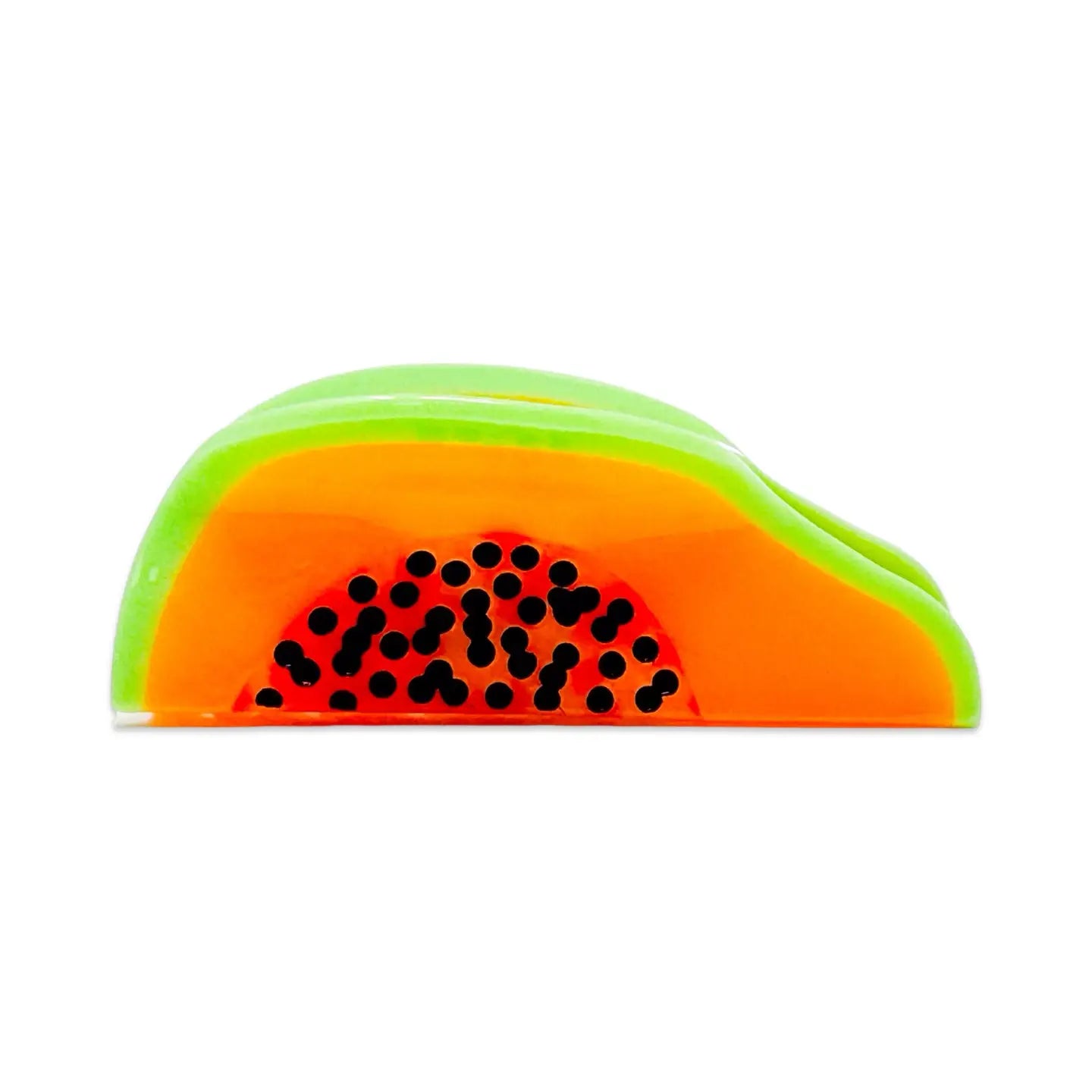 Large Papaya Hair Claw Clip