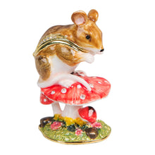 Load image into Gallery viewer, Treasured Trinkets - Mouse on Toadstool
