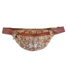 Load image into Gallery viewer, Pink Sequin Waist Bag
