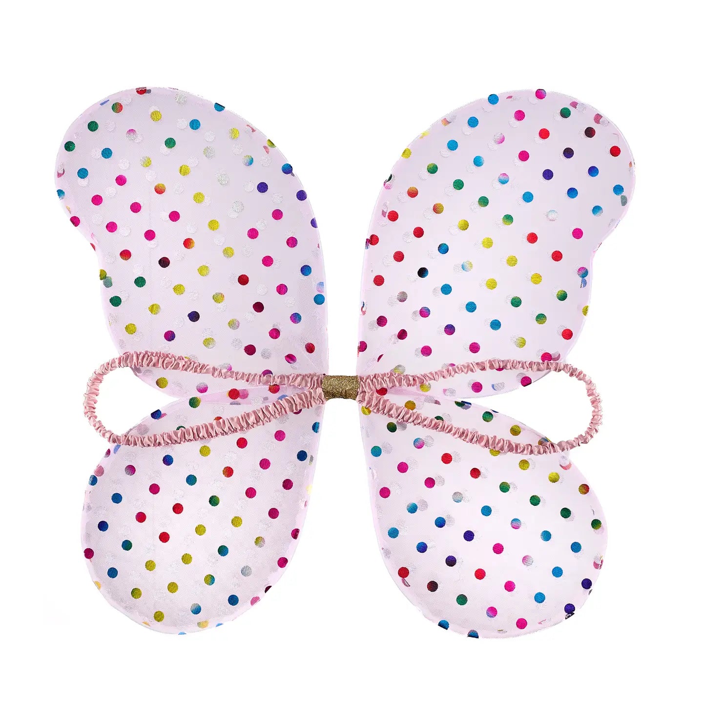 Rainbow Spotty Fairy Wings