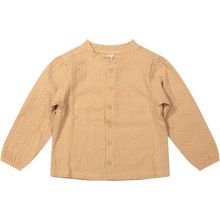 Cleo Blouse – Organic Cotton Soft Pink Broderies