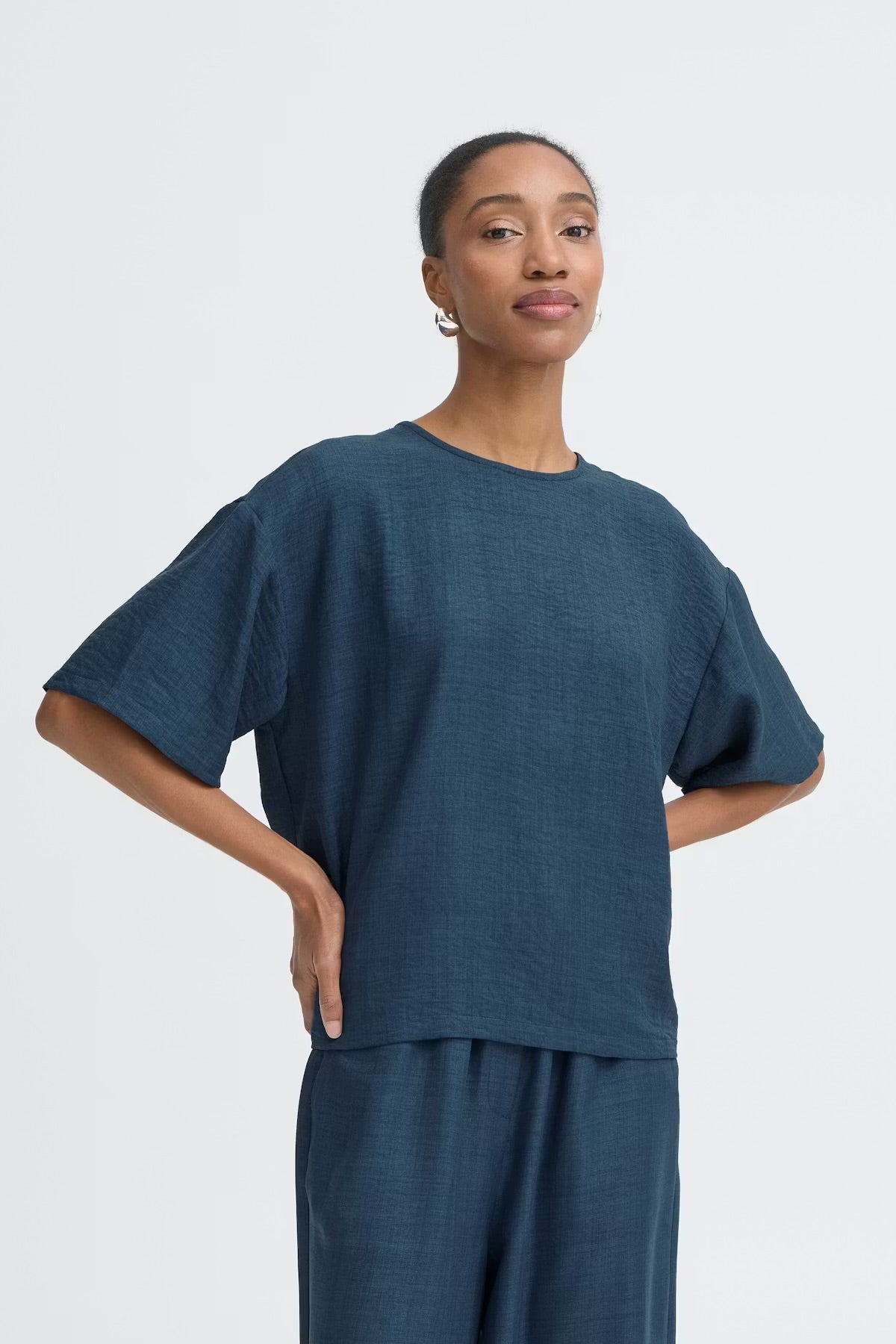 IHKATICO tie back shirt